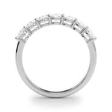 Multi-Diamond Oval Wedding Ring in Premium Metals
