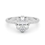Multi-Diamond Engagement Ring in Precious Metals