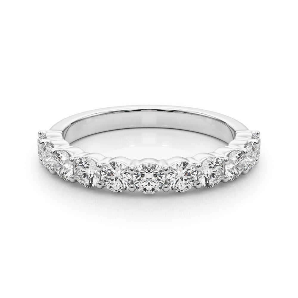 Platinum 1 CT Diamond Wedding Band Ring