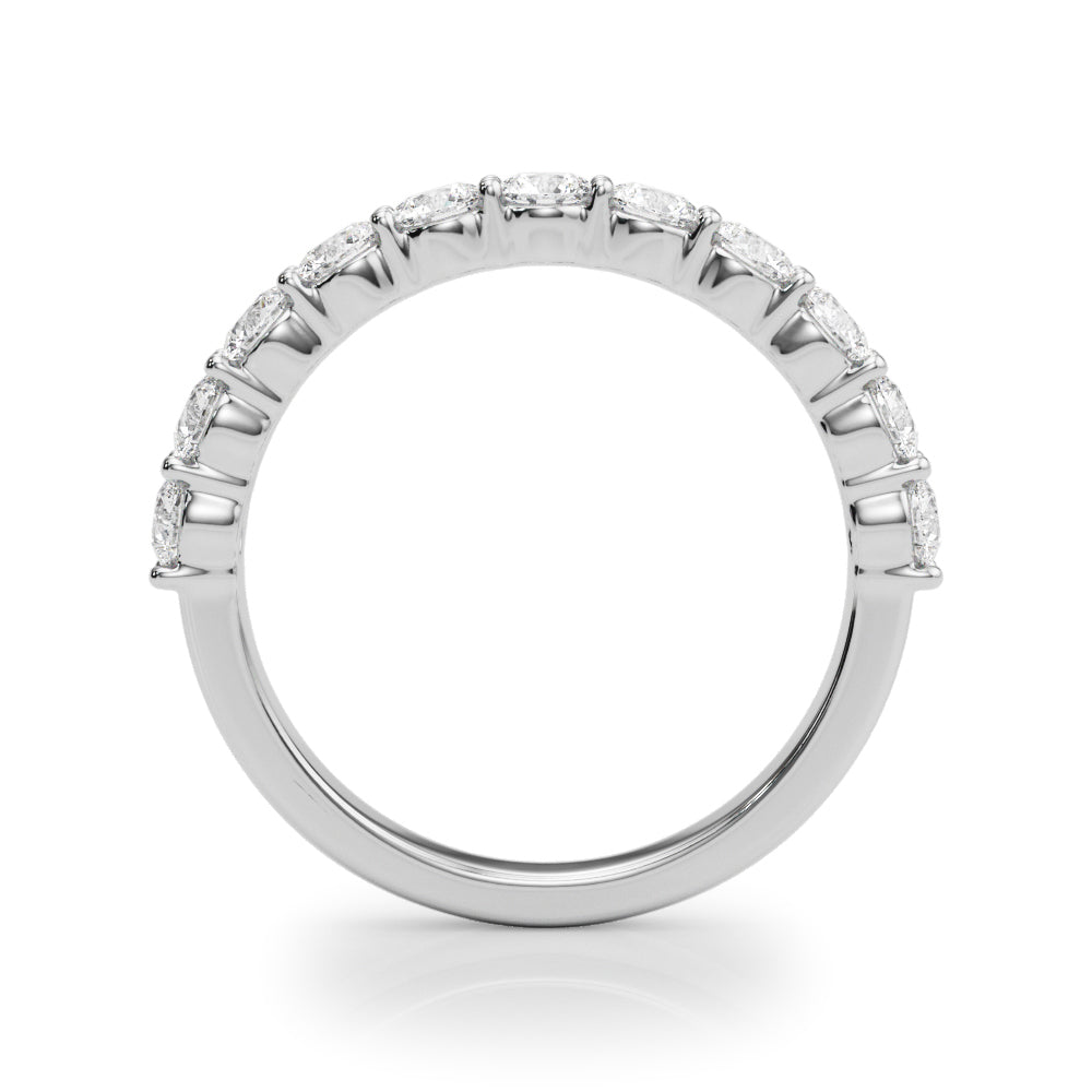 Platinum Diamond Cluster Engagement Ring