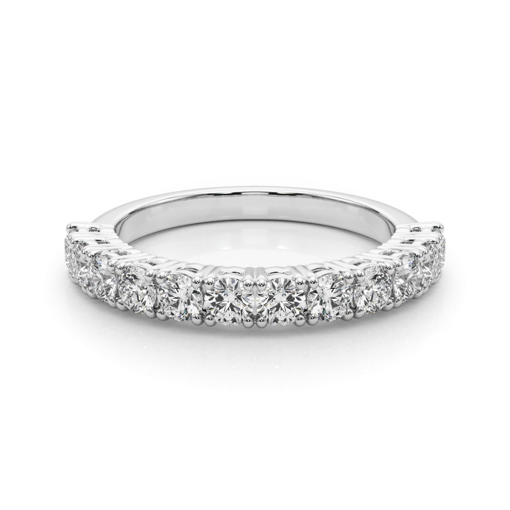 12-Diamond Multi-Stone Wedding Ring