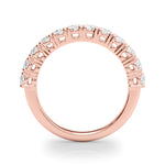 14K Rose Gold Round Diamond Engagement Ring