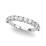 12-Diamond Multi-Stone Wedding Ring