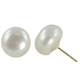 14KT Yellow Gold Freshwater Pearl Earring