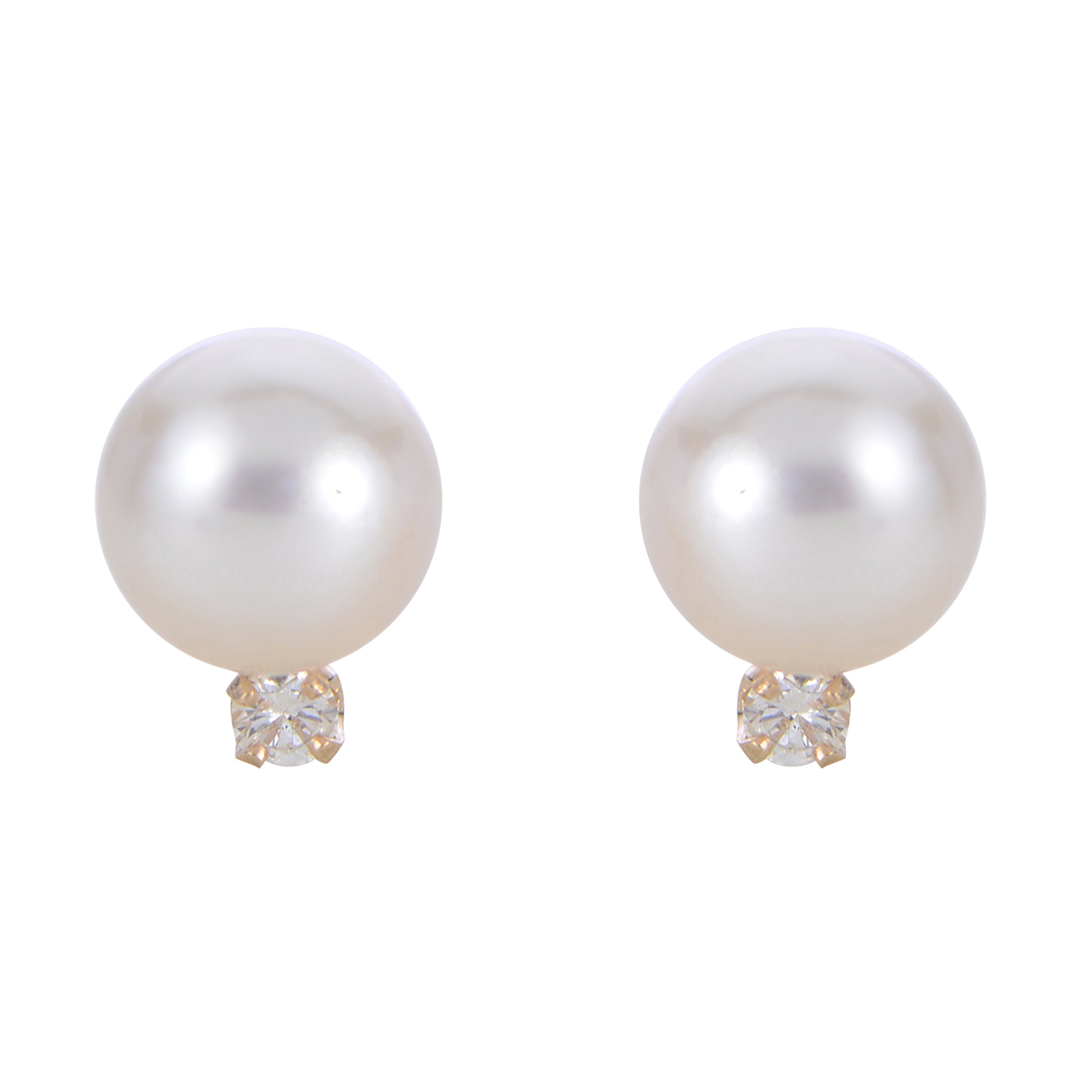 14KT Yellow Gold Akoya Pearl Earring