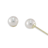 18KT Yellow Gold Akoya Pearl Earring
