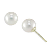 18KT Yellow Gold Akoya Pearl Earring