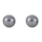14KT White Gold Tahitian Pearl Earring