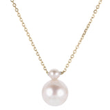 14KT Yellow Gold Freshwater Pearl Necklace