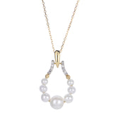 14KT Yellow Gold Freshwater Pearl Necklace
