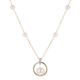 14KT Yellow Gold Freshwater Pearl Necklace