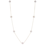 14KT Yellow Gold Freshwater Pearl Necklace