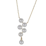 14KT Yellow Gold Freshwater Pearl Necklace