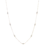 Childrens 14KT Yellow Gold Freshwater Pearl Necklace