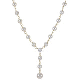 14KT Yellow Gold Freshwater Pearl Necklace
