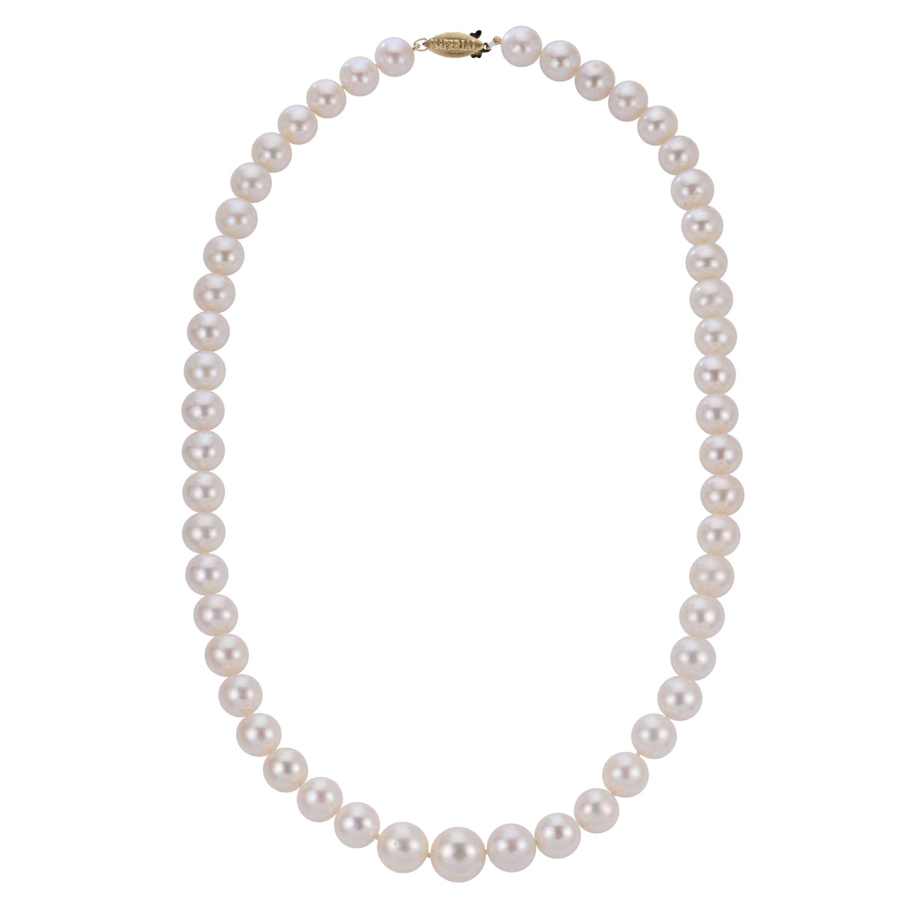 14KT Yellow Gold Freshwater Pearl Necklace