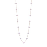 14KT Yellow Gold Akoya Pearl Necklace