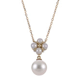 14KT Yellow Gold Freshwater Pearl Necklace