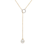 14KT Yellow Gold Freshwater Pearl Necklace