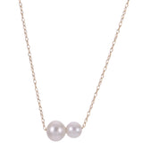 14KT Yellow Gold Freshwater Pearl Necklace