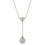 14KT Yellow Gold Freshwater Pearl Necklace