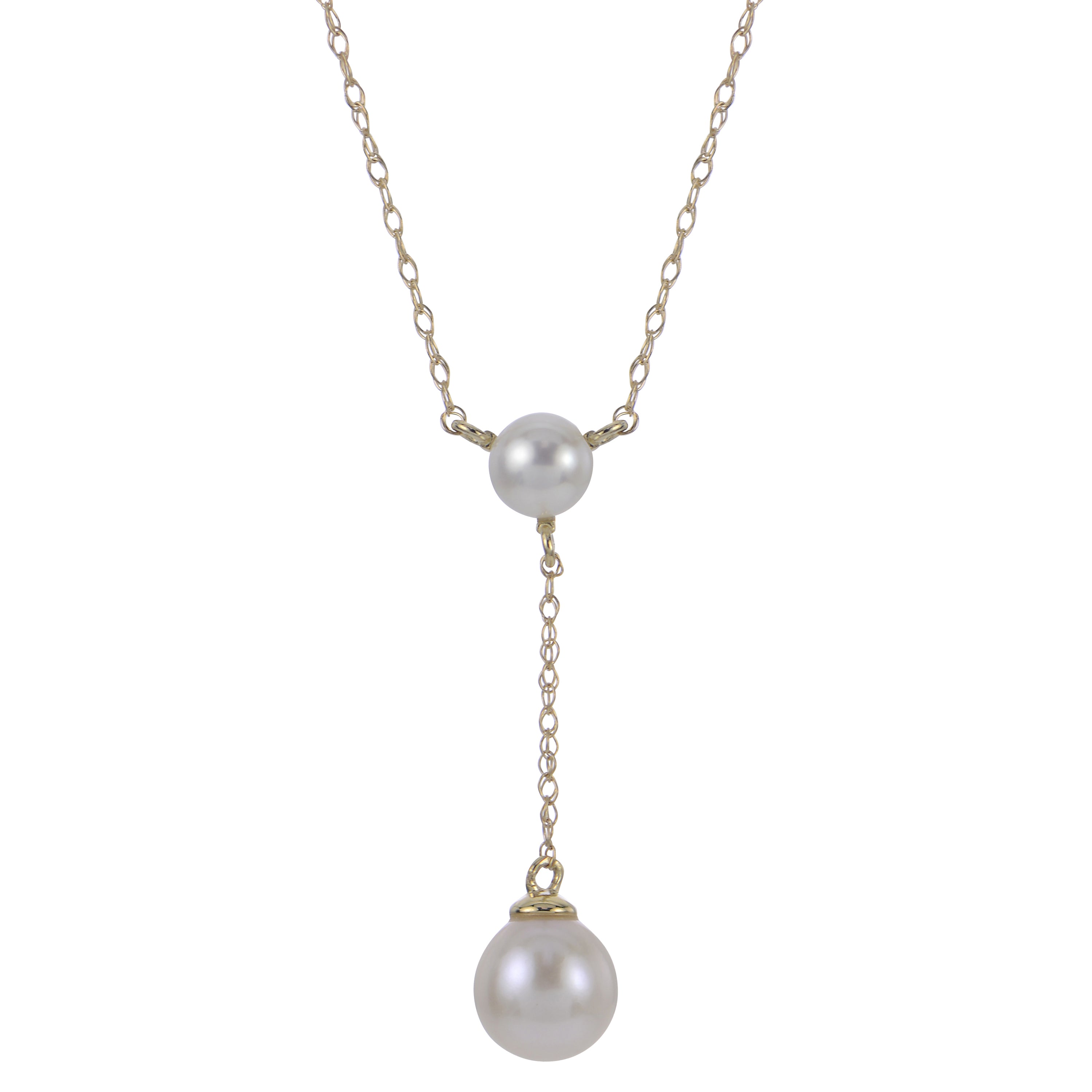 14KT Yellow Gold Freshwater Pearl Necklace