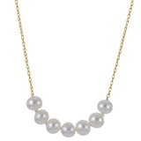 14KT Yellow Gold Freshwater Pearl Necklace