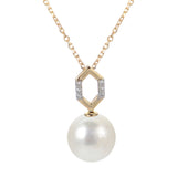 14KT Yellow Gold Freshwater Pearl Necklace