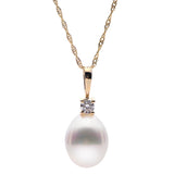 14KT Yellow Gold Freshwater Pearl Pendant