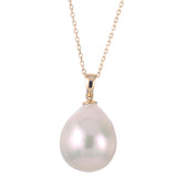 14KT Yellow Gold Freshwater Pearl Pendant