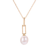 14KT Yellow Gold Freshwater Pearl Pendant