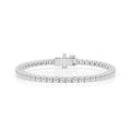 Brilliant 14K White Gold Lab Diamond Tennis Bracelet