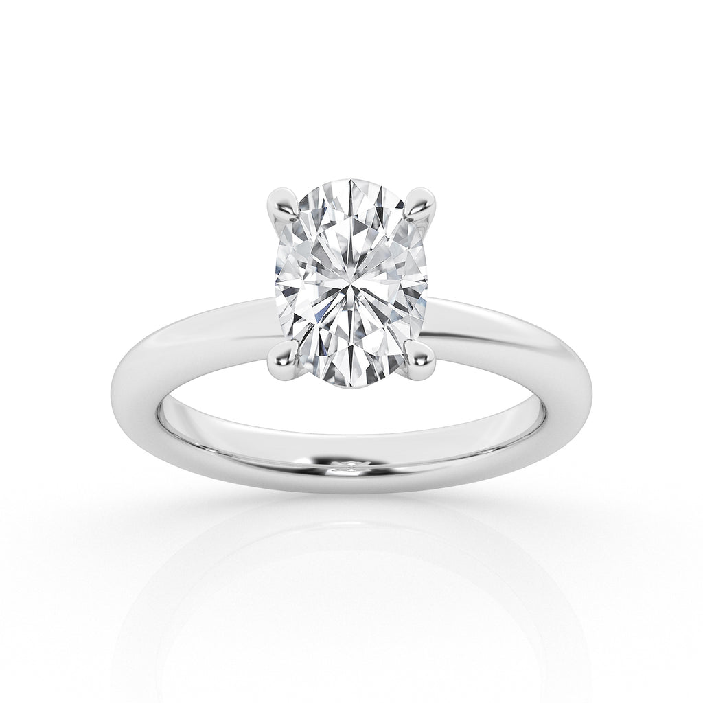 Timeless 2.0 Carat Oval Lab Diamond Engagement Ring
