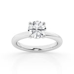 14K White Gold 1.5ct Lab Diamond Solitaire Ring
