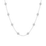 14K Yellow Gold Lab Diamond By The Yard Necklace