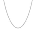 14K White Gold 10ct Lab Diamond Tennis Necklace