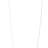 14K Gold 0.94mm Adjustable Box Chain