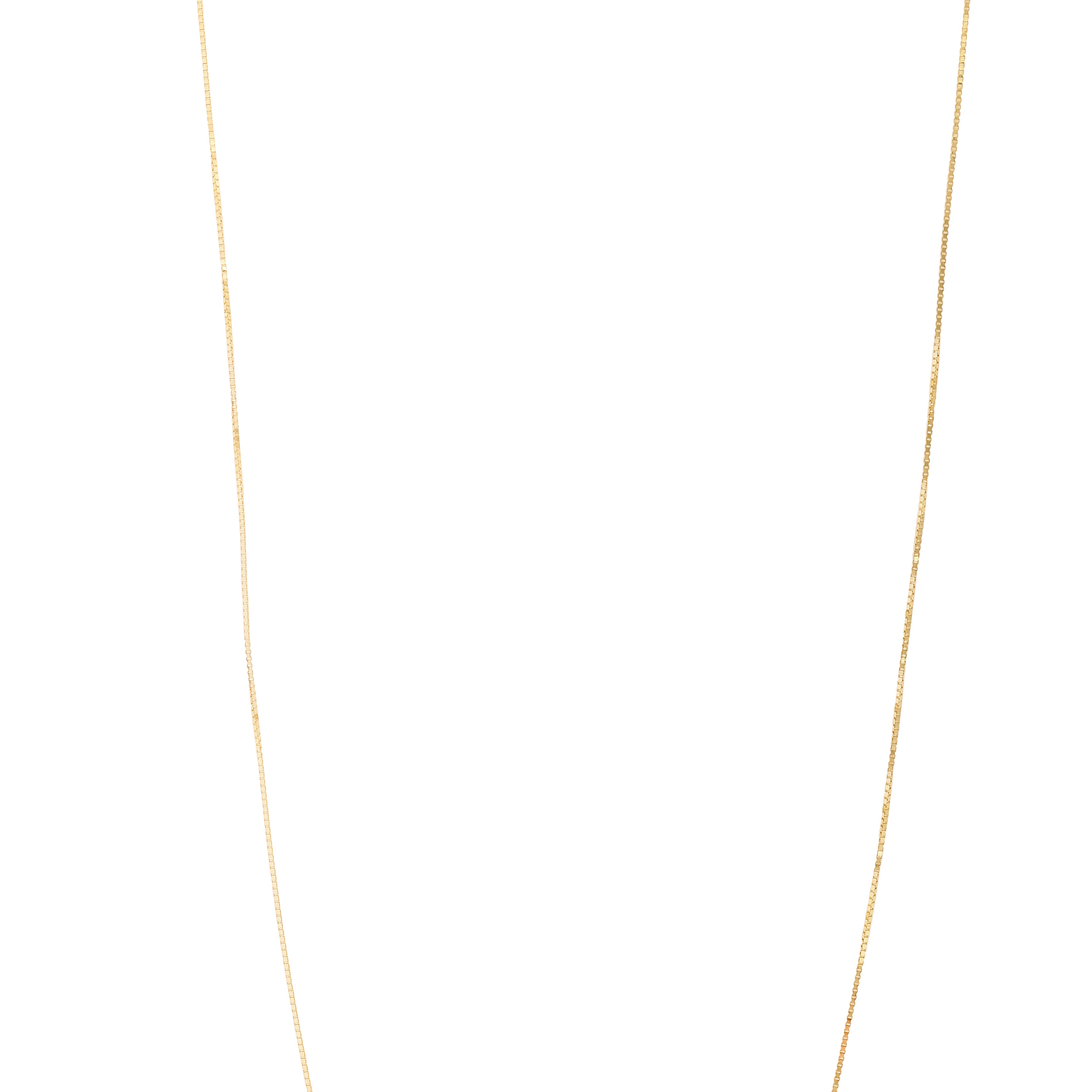 14K Gold 0.94mm Adjustable Box Chain