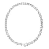 Silver Panther Necklace