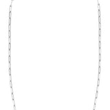 Silver 2.5mm Paperclip Chain