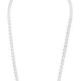 Silver 5.6mm Concave Mariner Chain