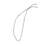 Sterling Silver CZ Tennis Friendship Bracelet