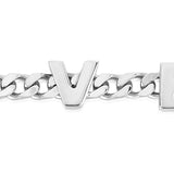 Silver Love Chain Bracelet