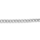 Silver Pearl Curb Toggle Bracelet