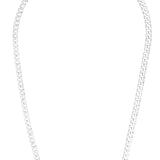 Silver 5.5mm Comfort Curb Chain