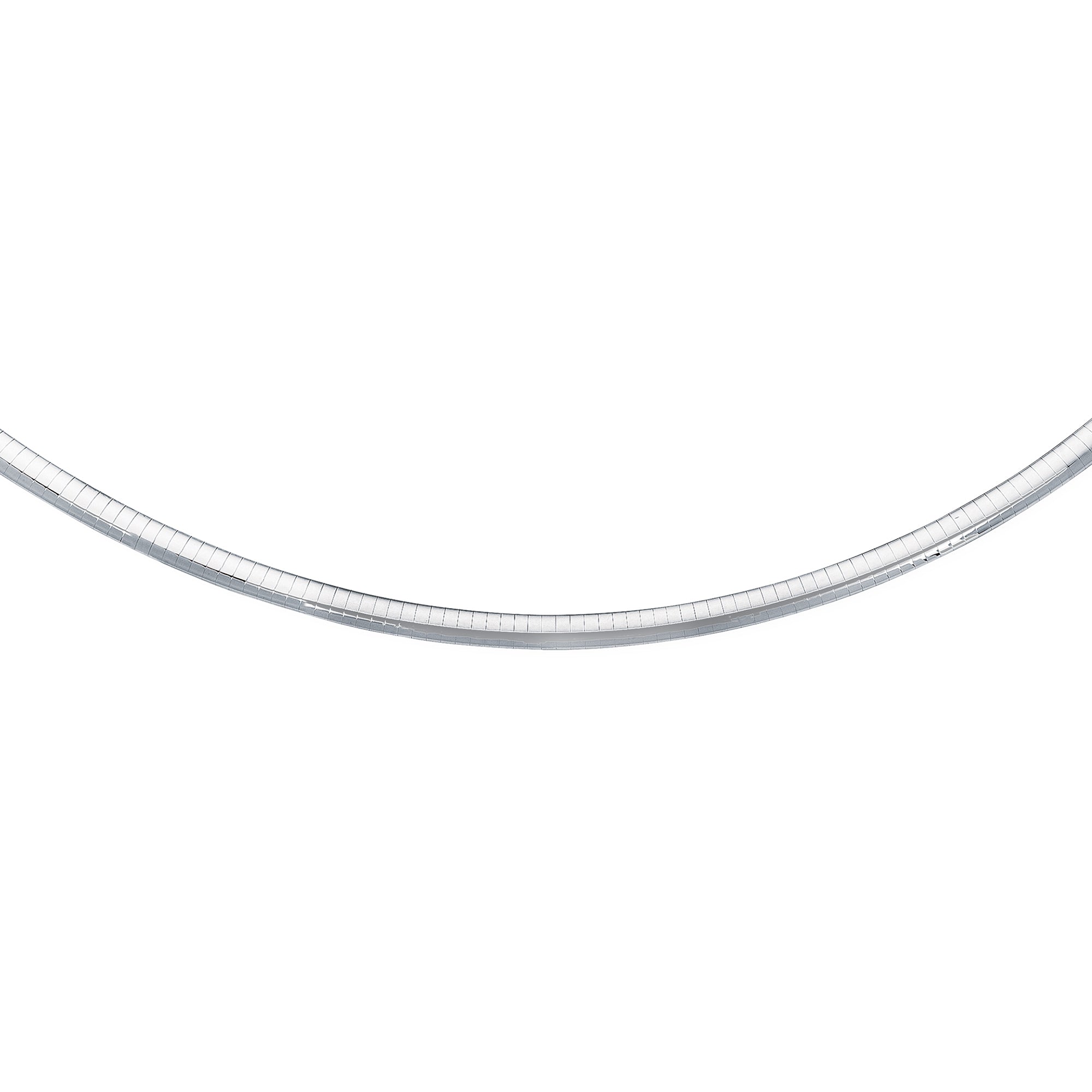 Silver 6mm Omega Chain