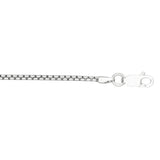 Silver 1.8mm Round Box Chain