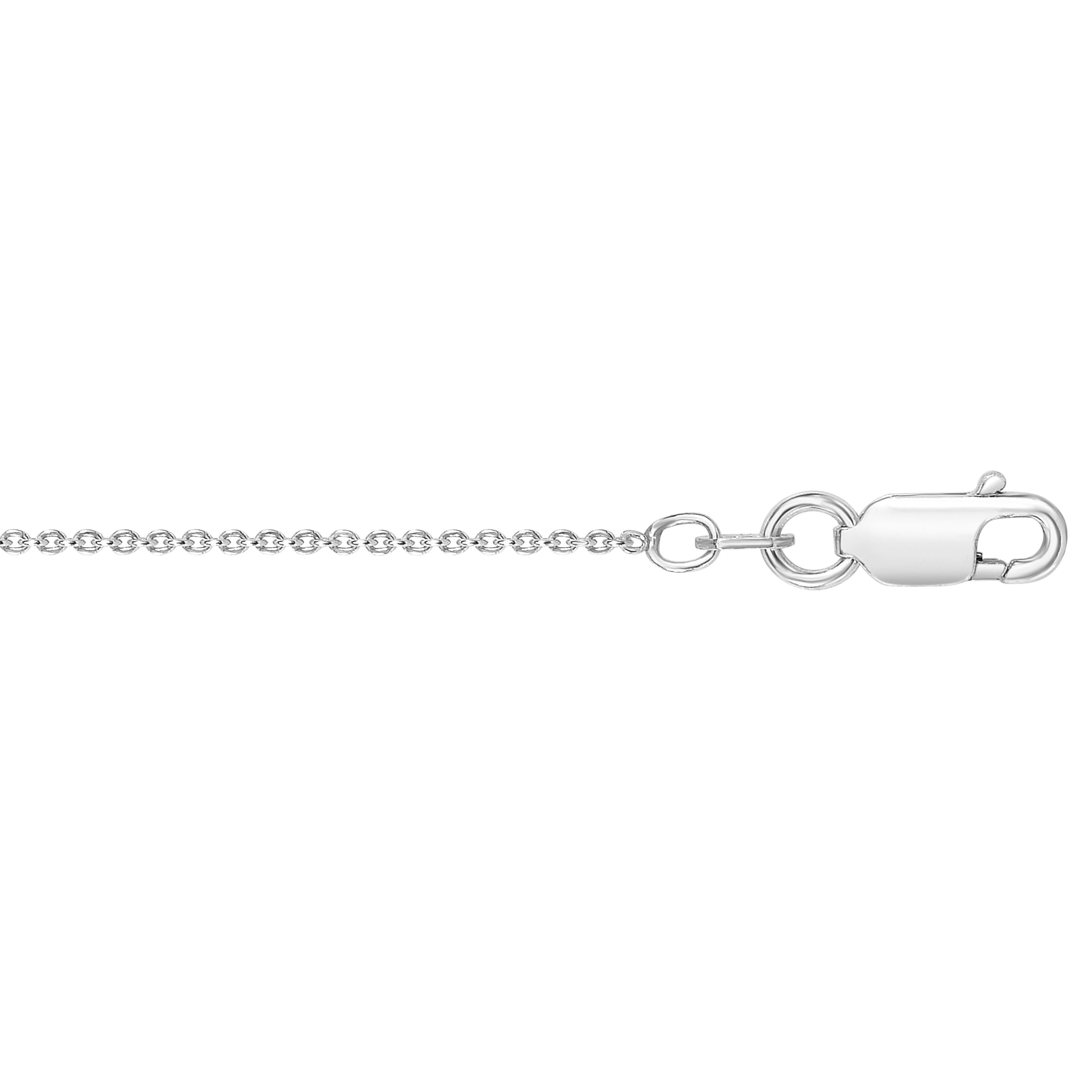 Silver 1.5mm Round Cable Chain
