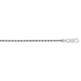 Silver 1.25mm Rope Chain