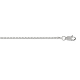 Silver 1.4mm Rope Chain